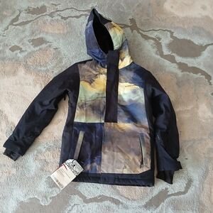 NWT Quiksilver Telluride 1‎ Day Child Lift Ticket Jacket